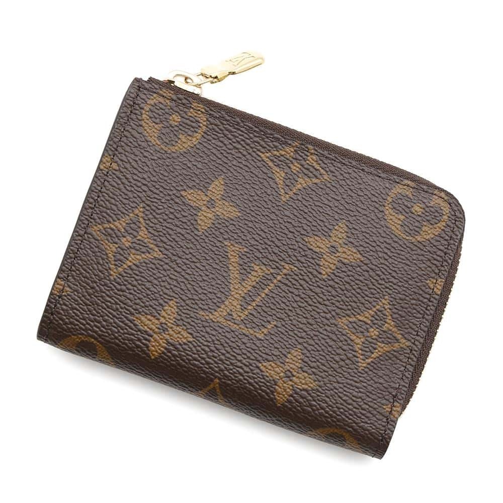 Louis Vuitton Monogram Coin Wallet Case Portefeuille Noa Compact Zip Around
